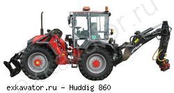 Экскаваторы-погрузчики Huddig 860