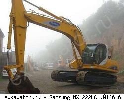 Гусеничные экскаваторы Samsung MX 222LC