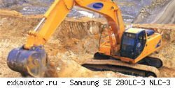 Гусеничные экскаваторы Samsung SE 280LC-3 NLC-3