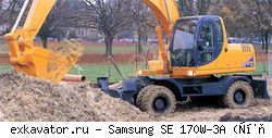 Колесные экскаваторы Samsung SE 170W-3A