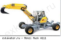Нестандартные экскаваторы Menzi Muck A111