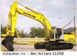 Гусеничные экскаваторы New Holland E115SR