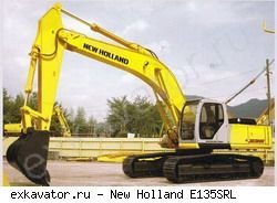 Гусеничные экскаваторы New Holland E135SRL