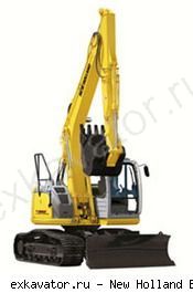 Гусеничные экскаваторы New Holland E150 blade runner