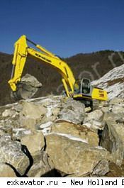 Гусеничные экскаваторы New Holland E485LCH