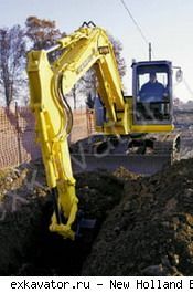 Гусеничные экскаваторы New Holland E80MSR