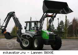 Экскаваторы-погрузчики Lannen 8600Ee