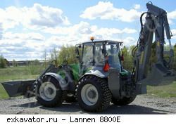 Экскаваторы-погрузчики Lannen 8800E