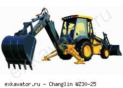 Экскаваторы-погрузчики Changlin WZ30-25