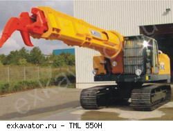 Экскаваторы-планировщики TML 550H
