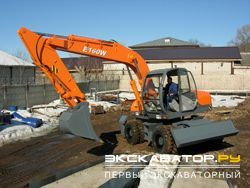 Колесные экскаваторы UMG E160W
