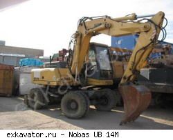 Колесные экскаваторы HBM-Nobas UB 14M