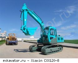 Гусеничные экскаваторы Xiaxin CXX120-8