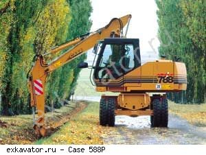 Колесные экскаваторы Case 588 P