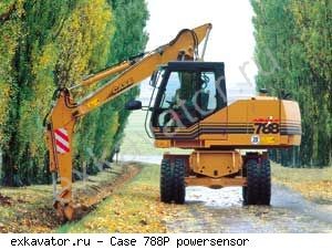 Колесные экскаваторы Case 788 P powersensor
