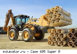 Экскаваторы-погрузчики Case 695 Super R
