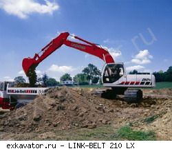 Гусеничные экскаваторы Link-Belt 210 LX