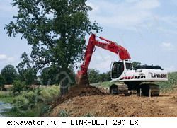 Гусеничные экскаваторы Link-Belt 290 LX