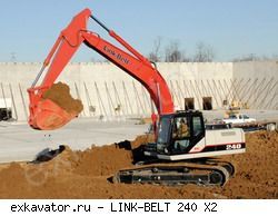 Гусеничные экскаваторы Link-Belt 240 X2
