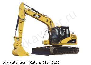 Гусеничные экскаваторы Caterpillar 312D