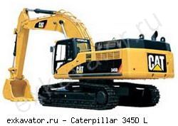 Гусеничные экскаваторы Caterpillar 345D L