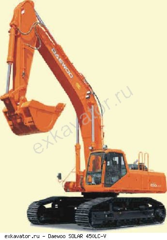 Гусеничные экскаваторы Daewoo SOLAR 450LC-V
