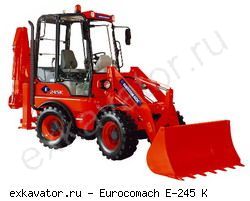Экскаваторы-погрузчики Eurocomach E-245 K