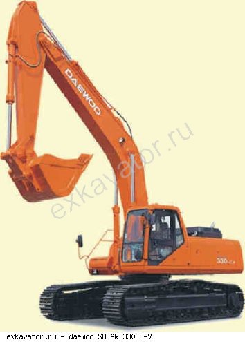 Гусеничные экскаваторы Daewoo SOLAR 330-V