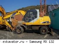 Колесные экскаваторы Samsung MX 132