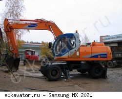 Колесные экскаваторы Samsung MX 202W