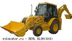 Экскаваторы-погрузчики BEML BL9H(4X4)