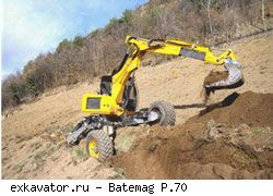 Нестандартные экскаваторы Batemag P.70