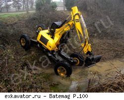 Нестандартные экскаваторы Batemag P.100