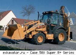 Экскаваторы-погрузчики Case 580 Super R+ Series 3