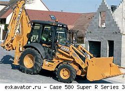 Экскаваторы-погрузчики Case 580 Super R Series 3