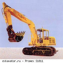 Гусеничные экскаваторы Promex S1811