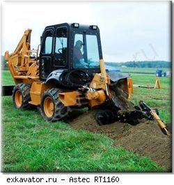 Траншеекопатели Astec RT1160