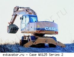 Колесные экскаваторы Case WX125 Series 2