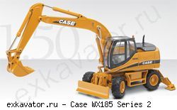 Колесные экскаваторы Case WX185 Series 2