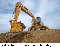 Колесные экскаваторы Case WX210 Industry Series 2