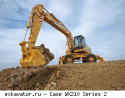 Колесные экскаваторы Case WX210 Series 2