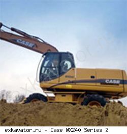 Колесные экскаваторы Case WX240 Series 2