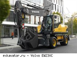 Колесные экскаваторы Volvo EW230C
