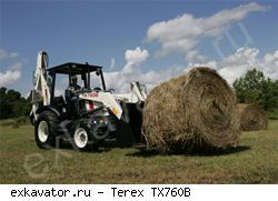 Экскаваторы-погрузчики Terex-Fermec TX 760B