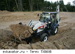 Экскаваторы-погрузчики Terex-Fermec TX 860B