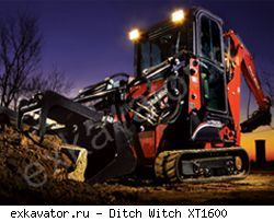 Экскаваторы-погрузчики Ditch Witch XT1600