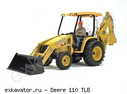 Экскаваторы-погрузчики John Deere 110 TLB
