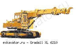 Нестандартные экскаваторы Gradall XL6210