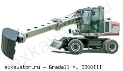 Колесные экскаваторы Gradall XL3300III