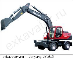 Колесные экскаваторы JONYANG JYL615
